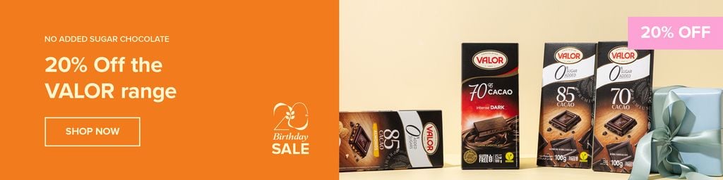 20% Off the VALOR range